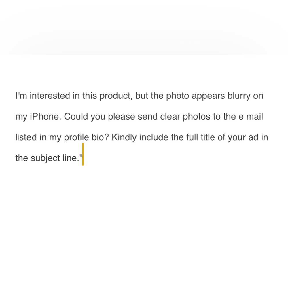 Scammers, leaving this comment will be immediately blocked and reported